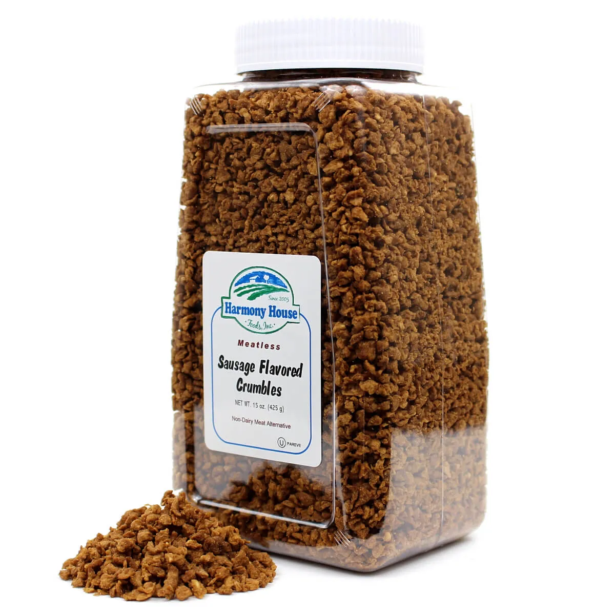 Harmony House Sausage Flavored Crumbles (15 oz)