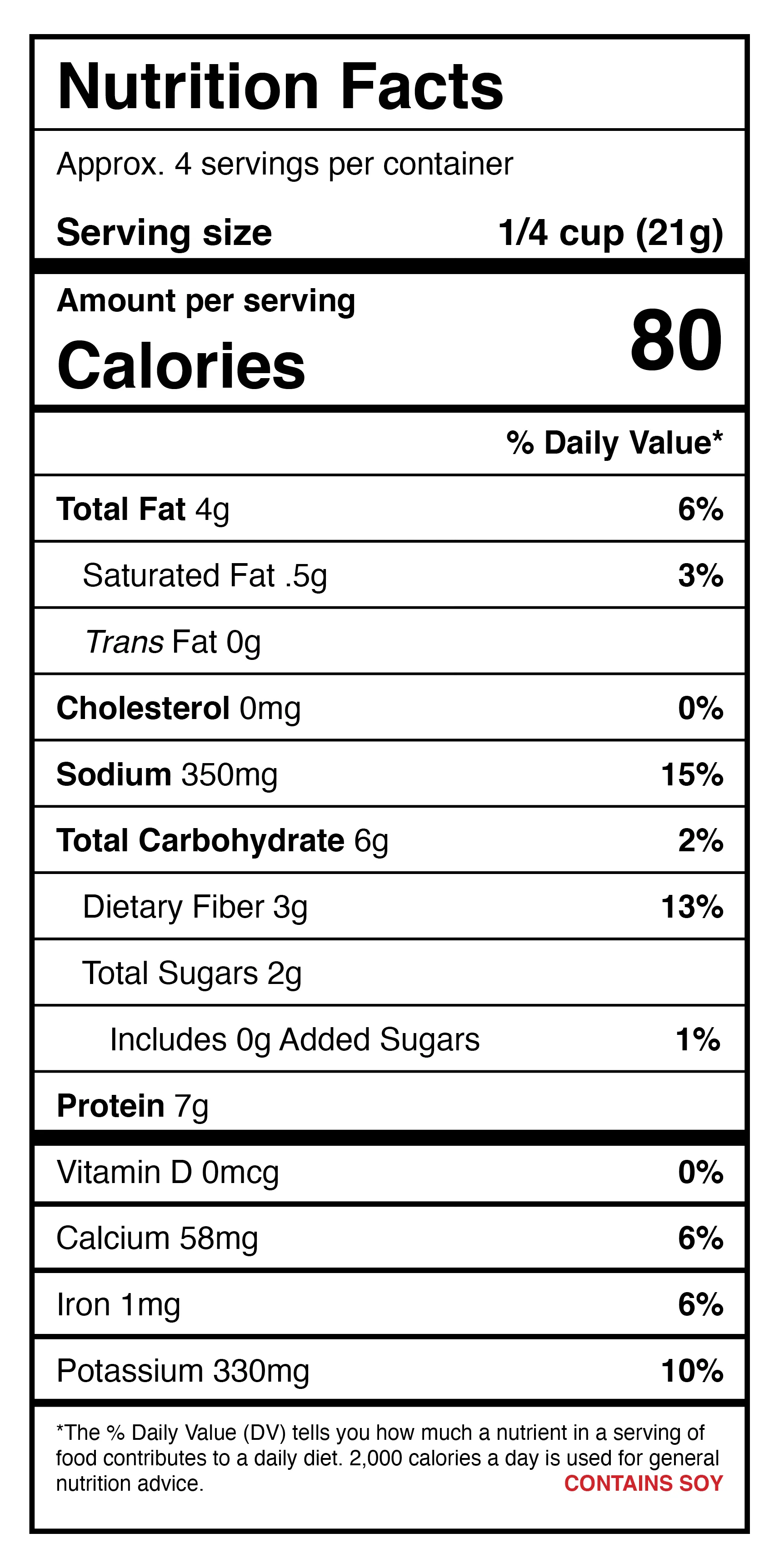 Harmony House Sausage Flavored Crumbles (3 oz)