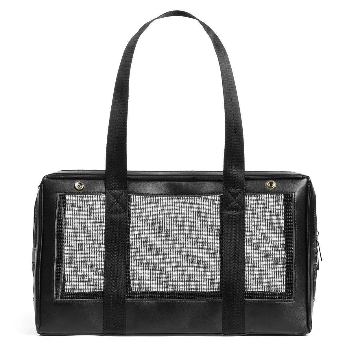 Interchangeable Quilted Dog Carrier Black