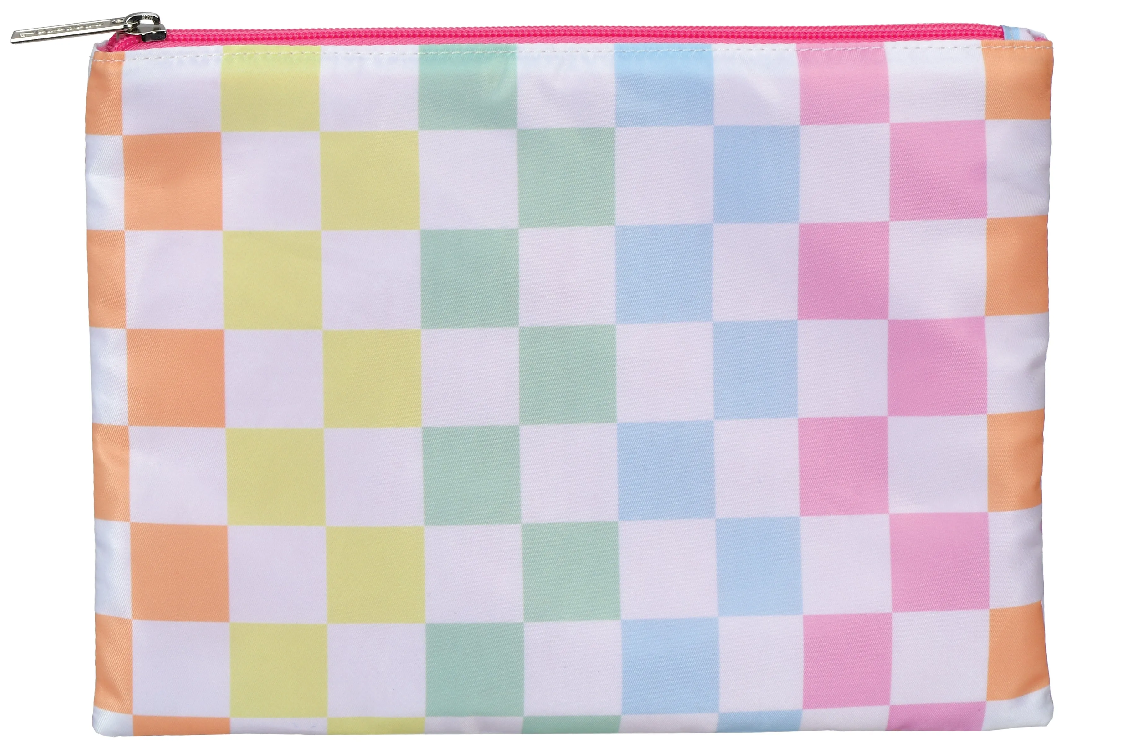 Iscream Ombre Checkerboard Cosmetic Bag Trio