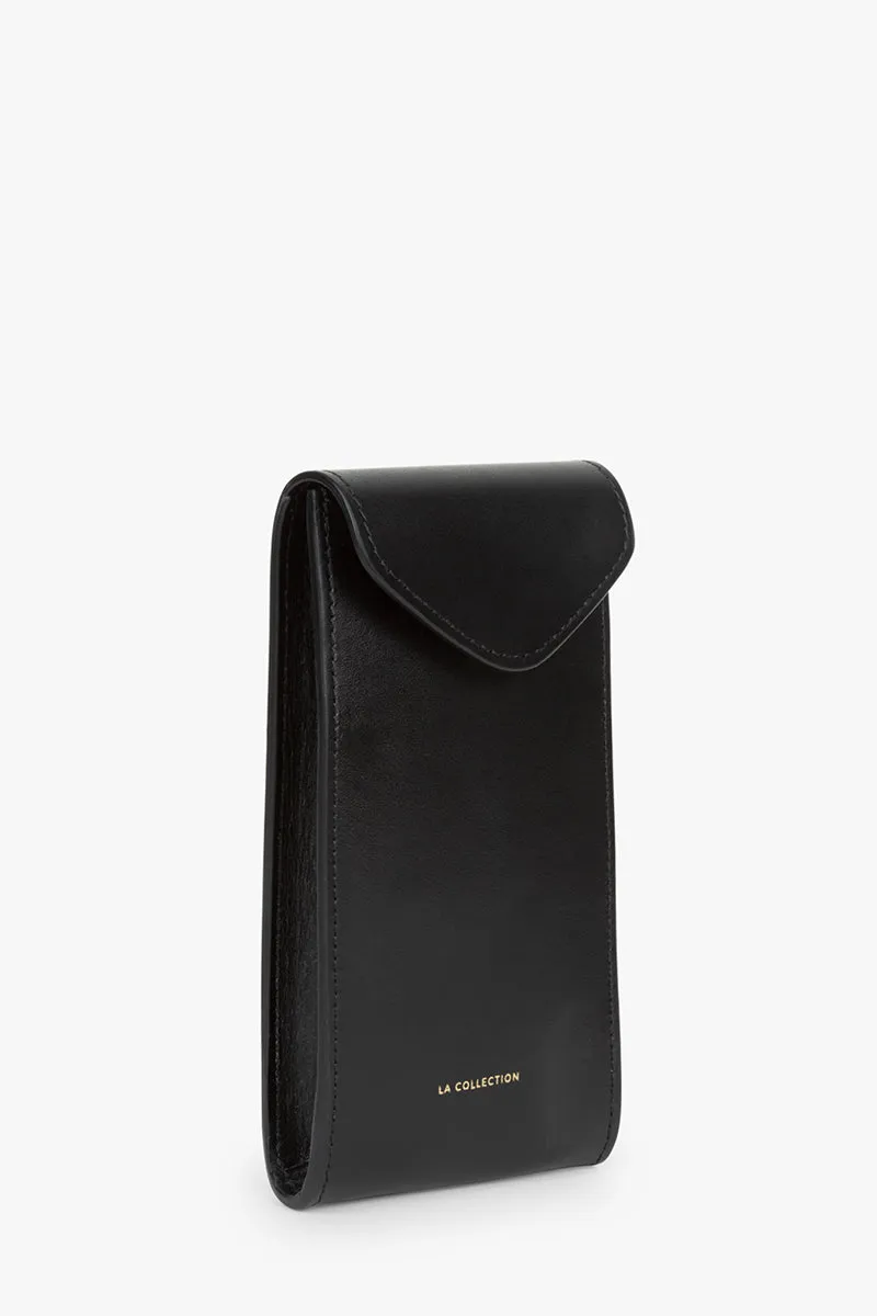 Ita phone belt bag | Black - Leather