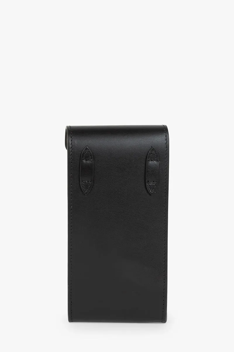 Ita phone belt bag | Black - Leather