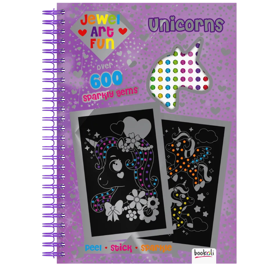 Jewel Art Fun Book: Unicorns