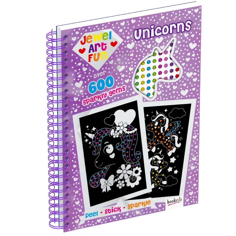 Jewel Art Fun Book: Unicorns