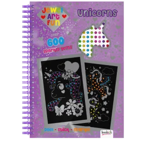 Jewel Art Fun Book: Unicorns