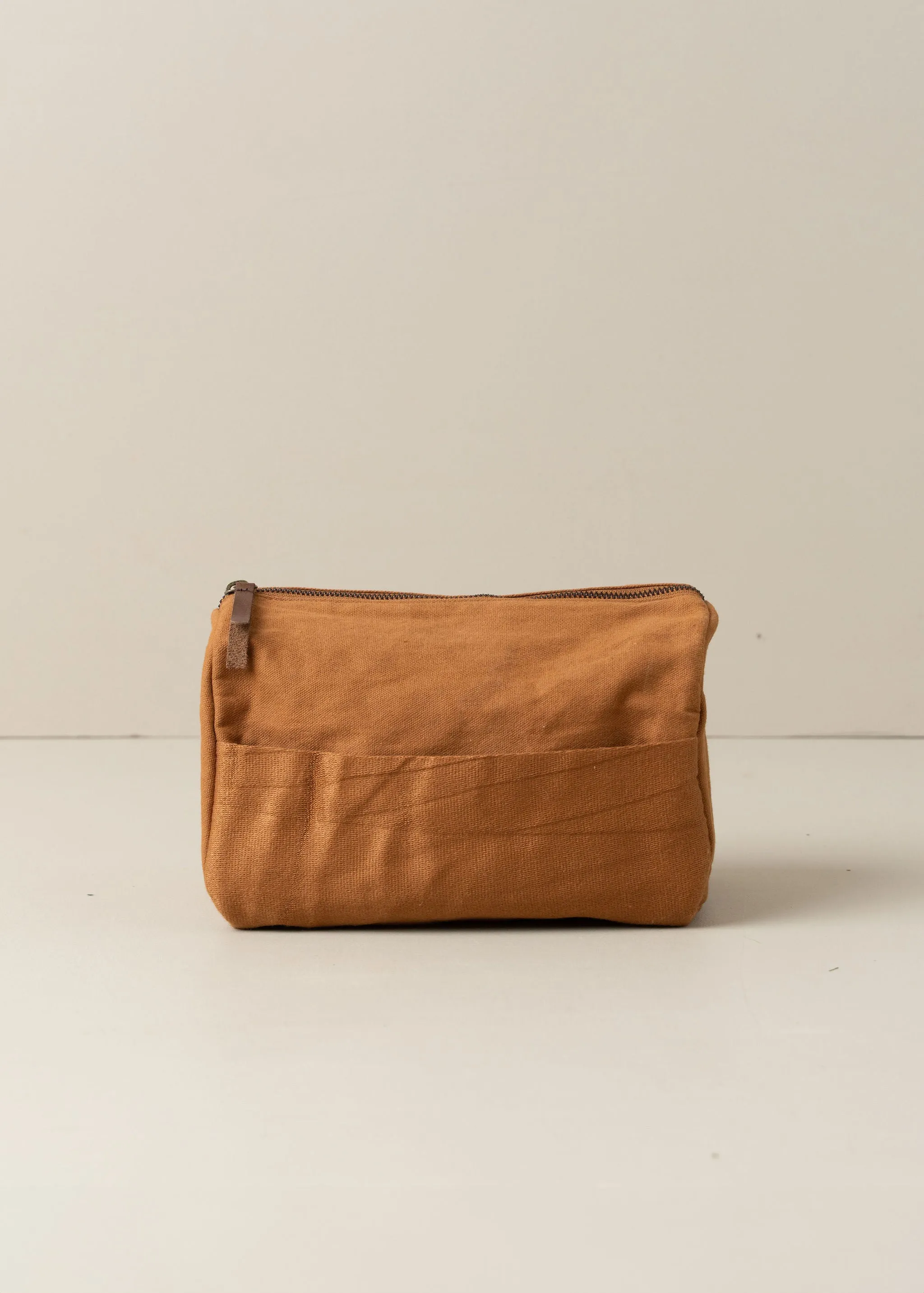 Journey Toiletry Canvas Bag | Terracotta