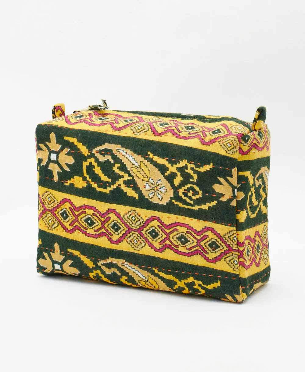 Kantha Large Toiletry Bag - No. 240403