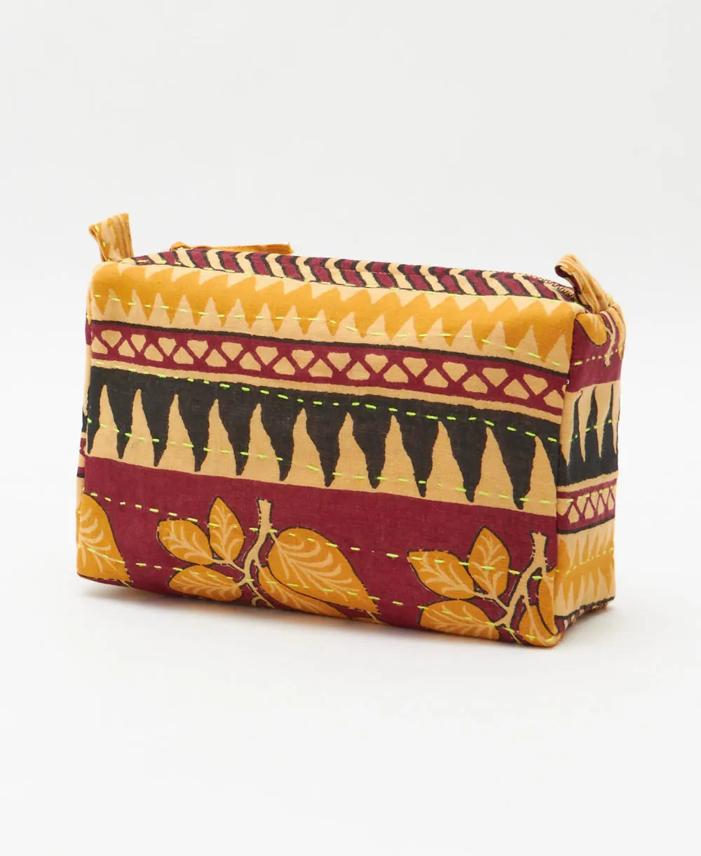 Kantha Medium Toiletry Bag - No. 240601