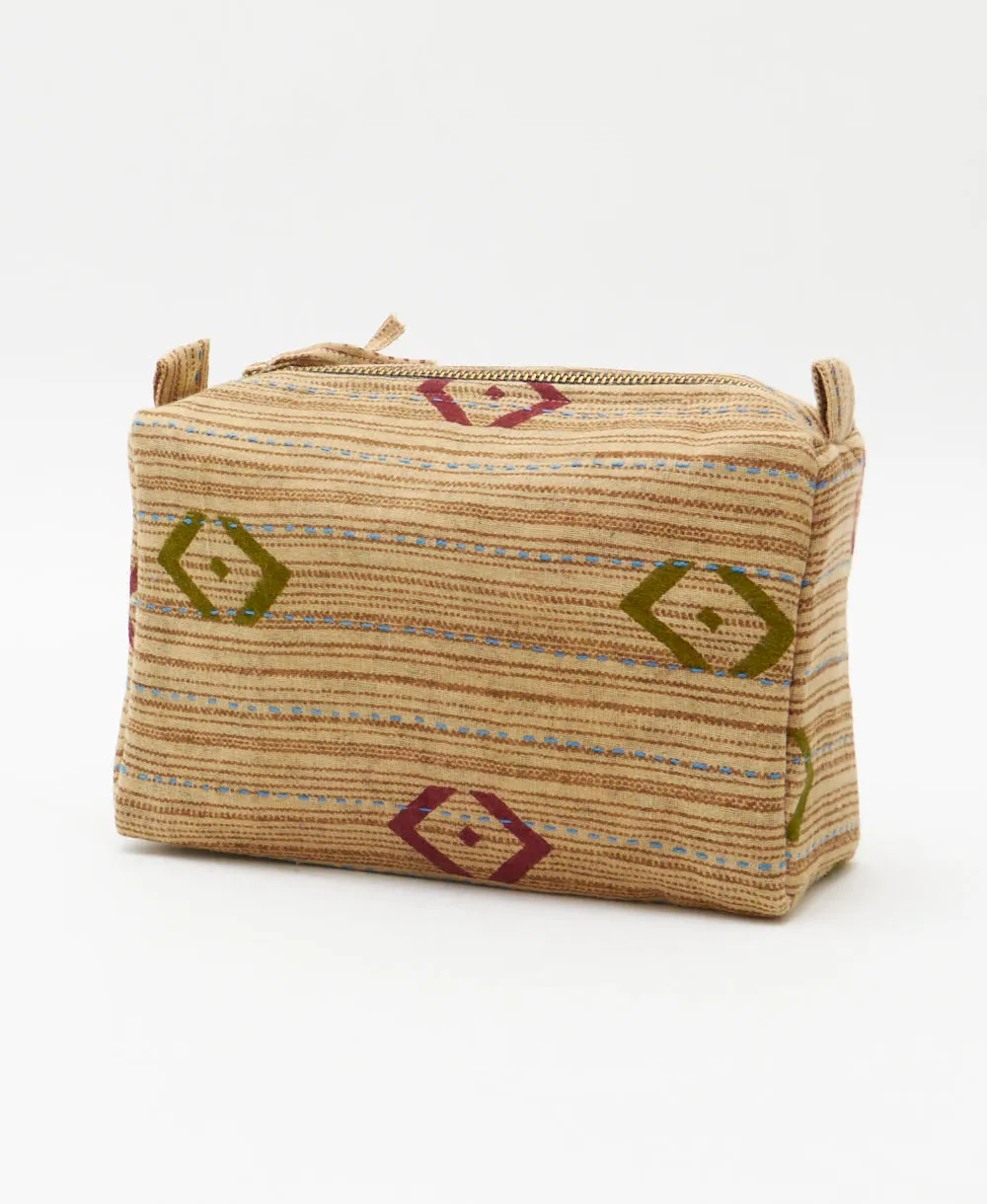 Kantha Medium Toiletry Bag - No. 240647