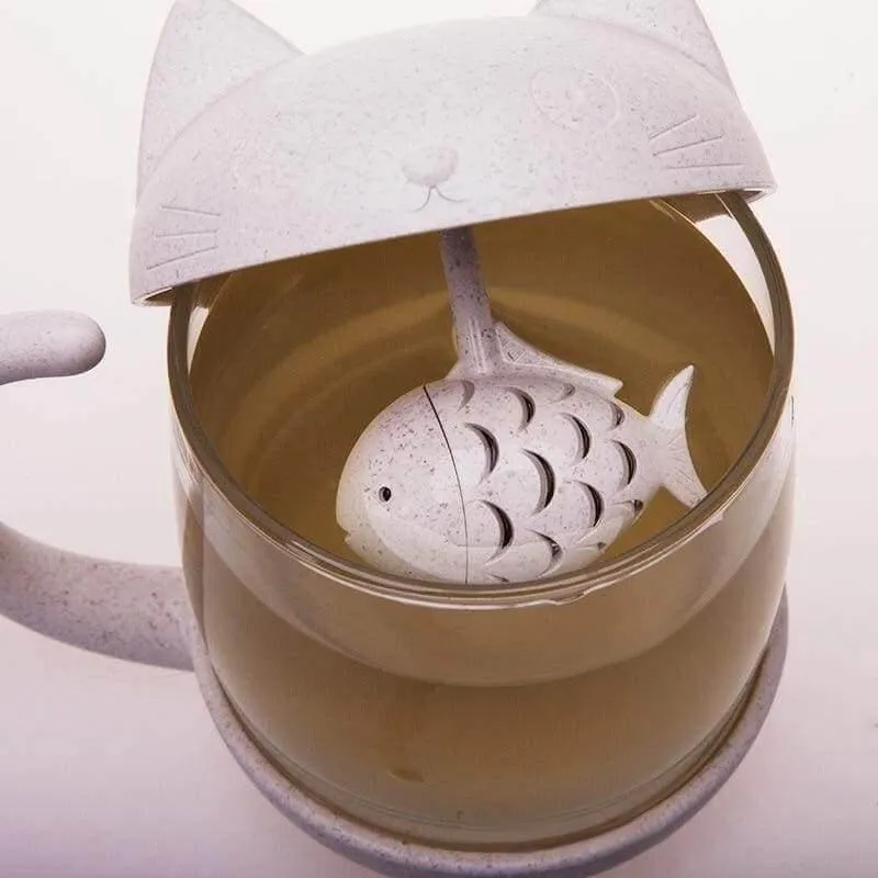 Kit-Tea Infuser Cat Mug