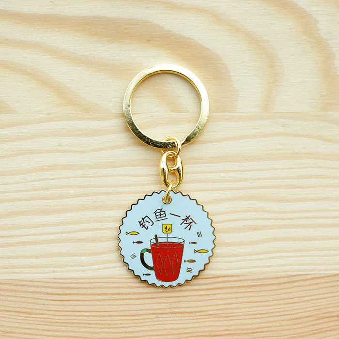 Kopitiam Keychain – Chinese Tea