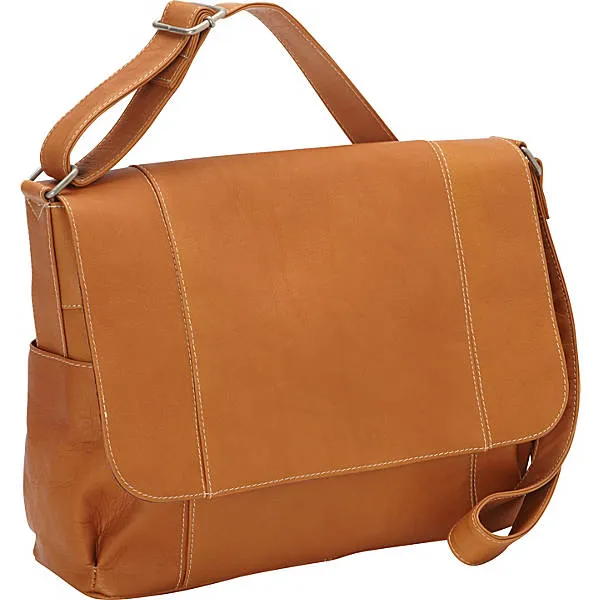 Le Donne Leather Flap Over Shoulder Bag