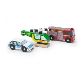 Le Toy Van Emergency Vehicles Set