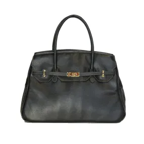 Leather Katie Bag - Black