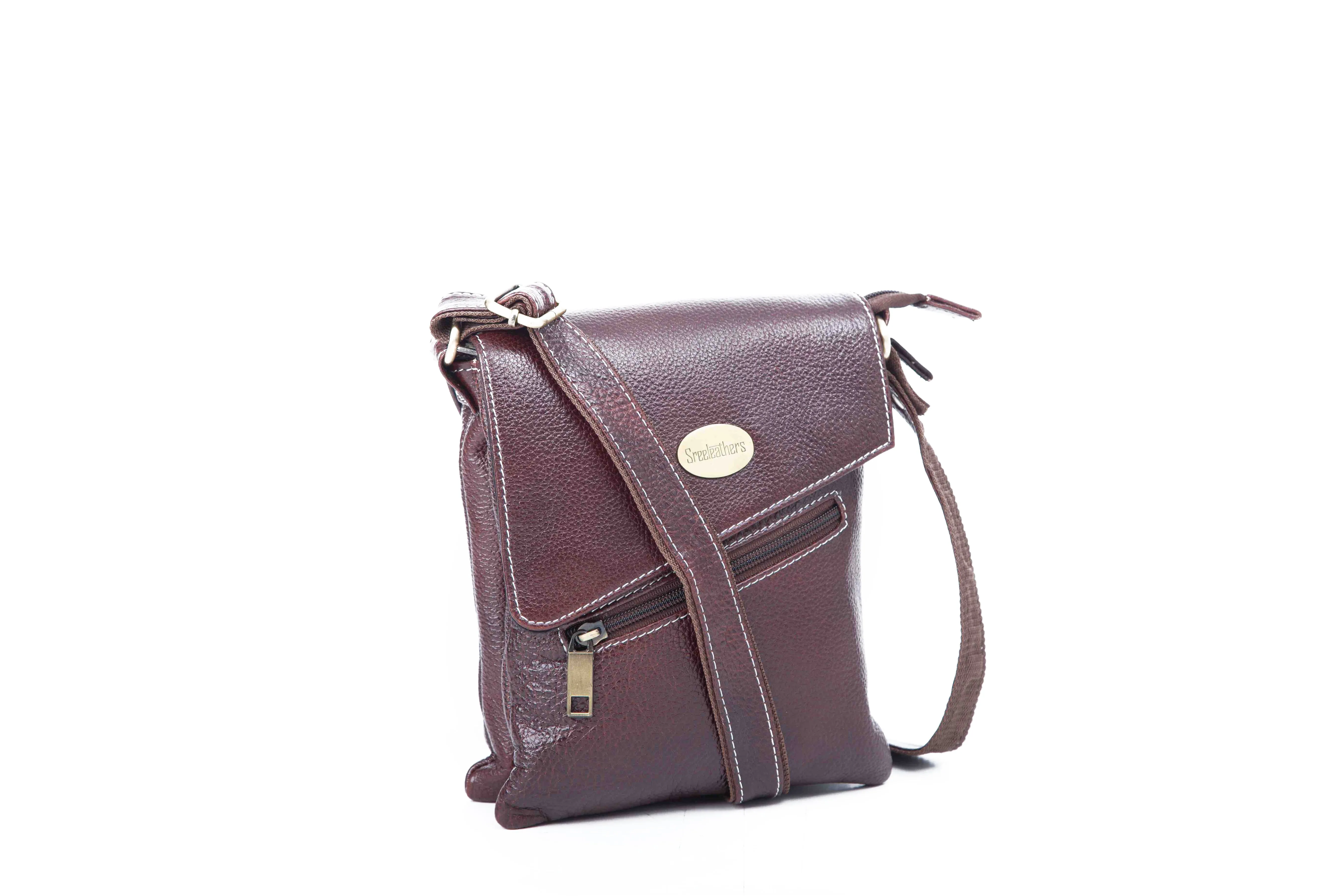 Leather Messenger Bag 36815