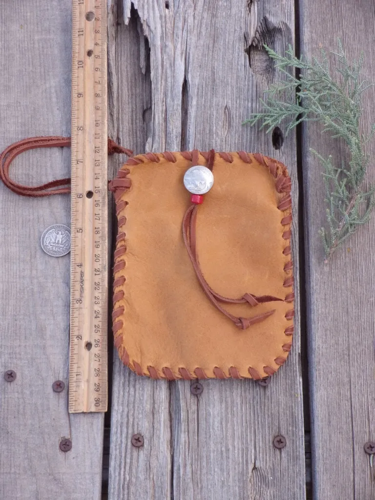 Leather phone bag , wrist bag , Cell phone sleeve