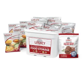 Legacy Freeze Dried Entrée Buckets - Beef