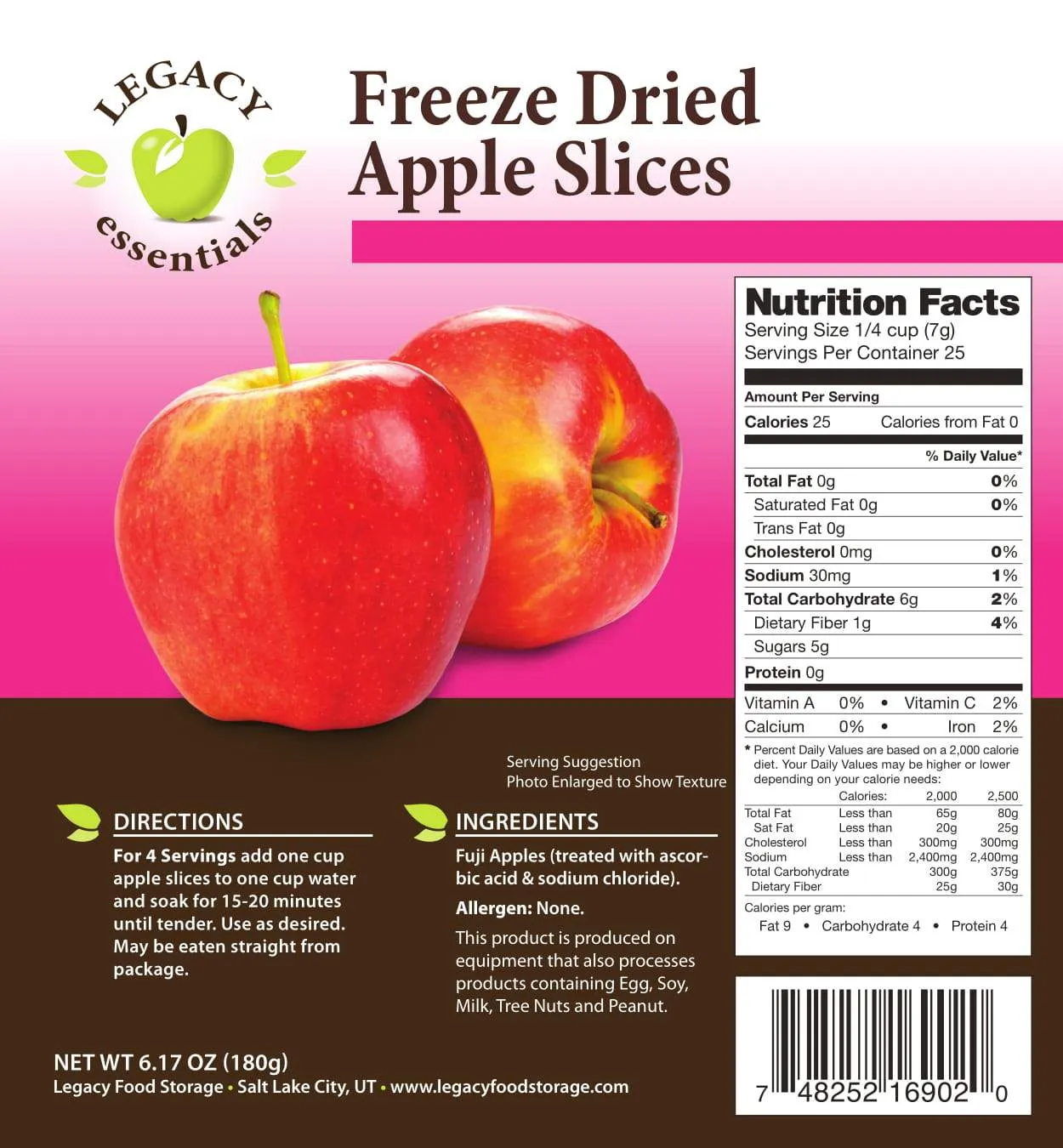 Legacy Freeze Dried Fruit - Apple