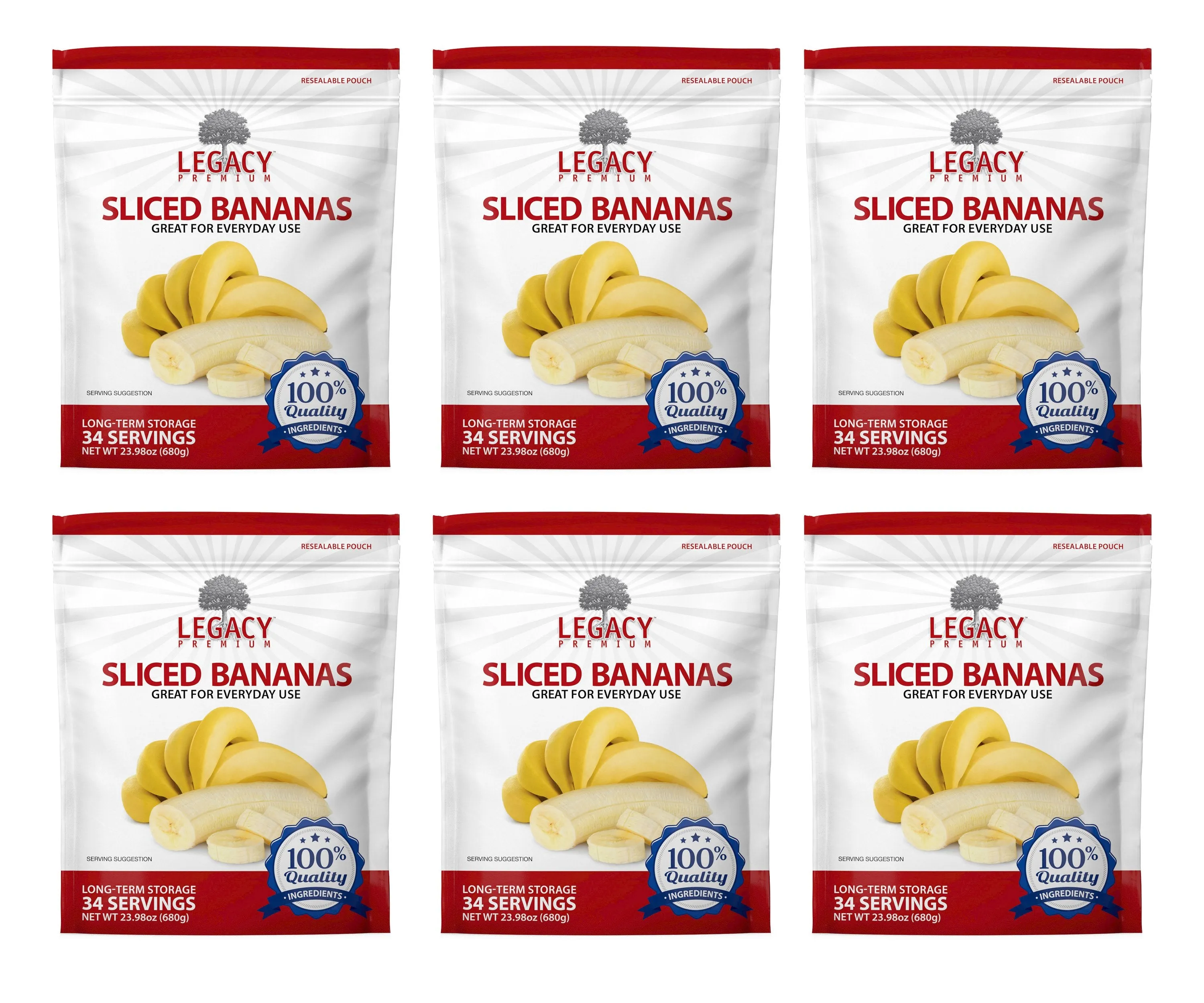 Legacy Freeze Dried Fruit - Banana