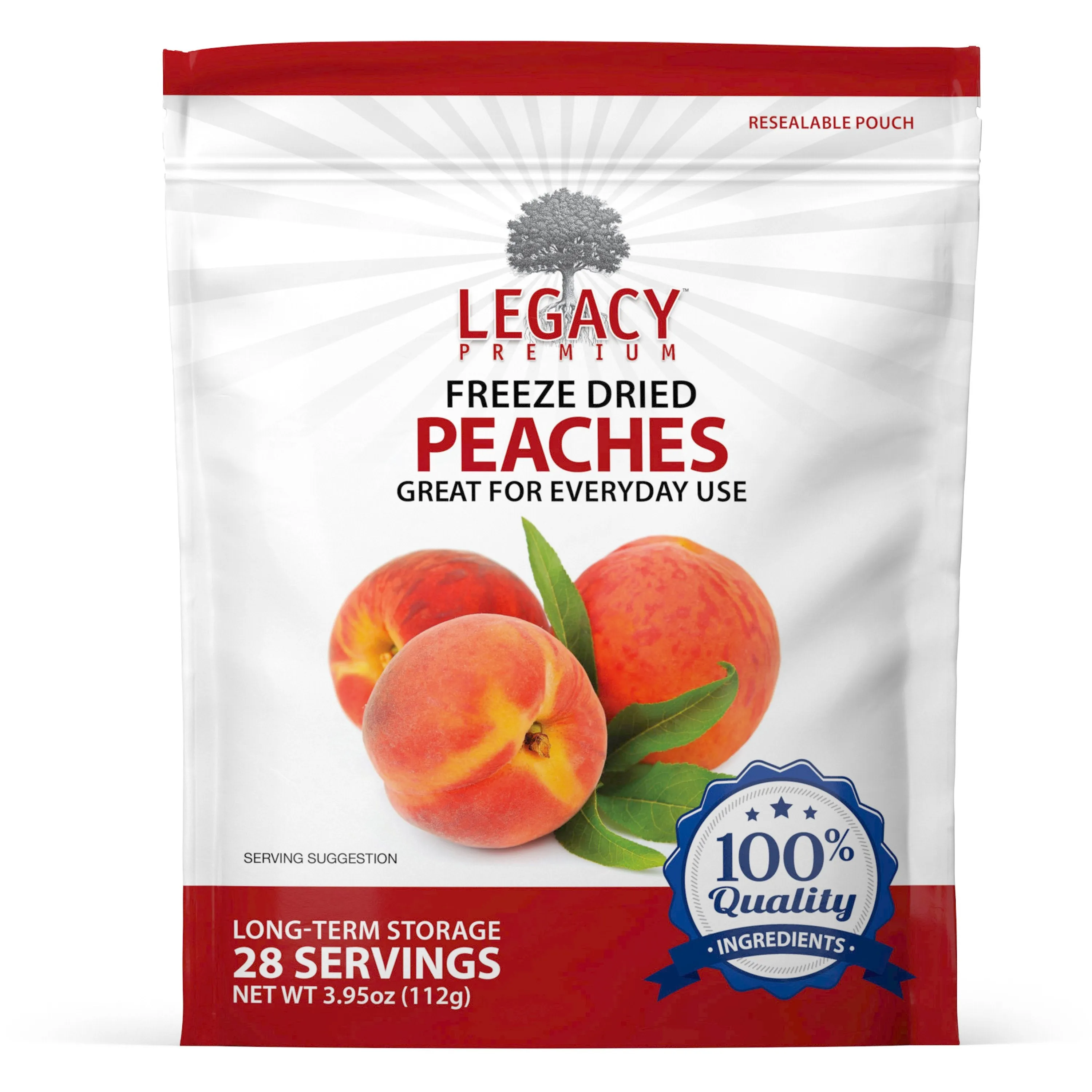 Legacy Freeze Dried Fruit - Peach