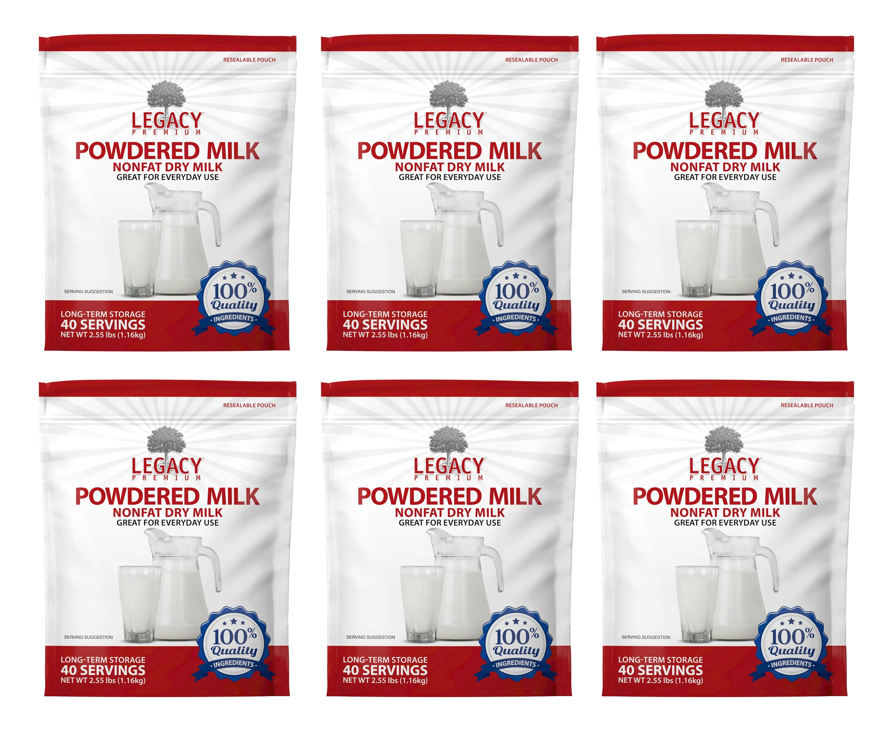 Legacy USDA Grade "A" Powdered Milk