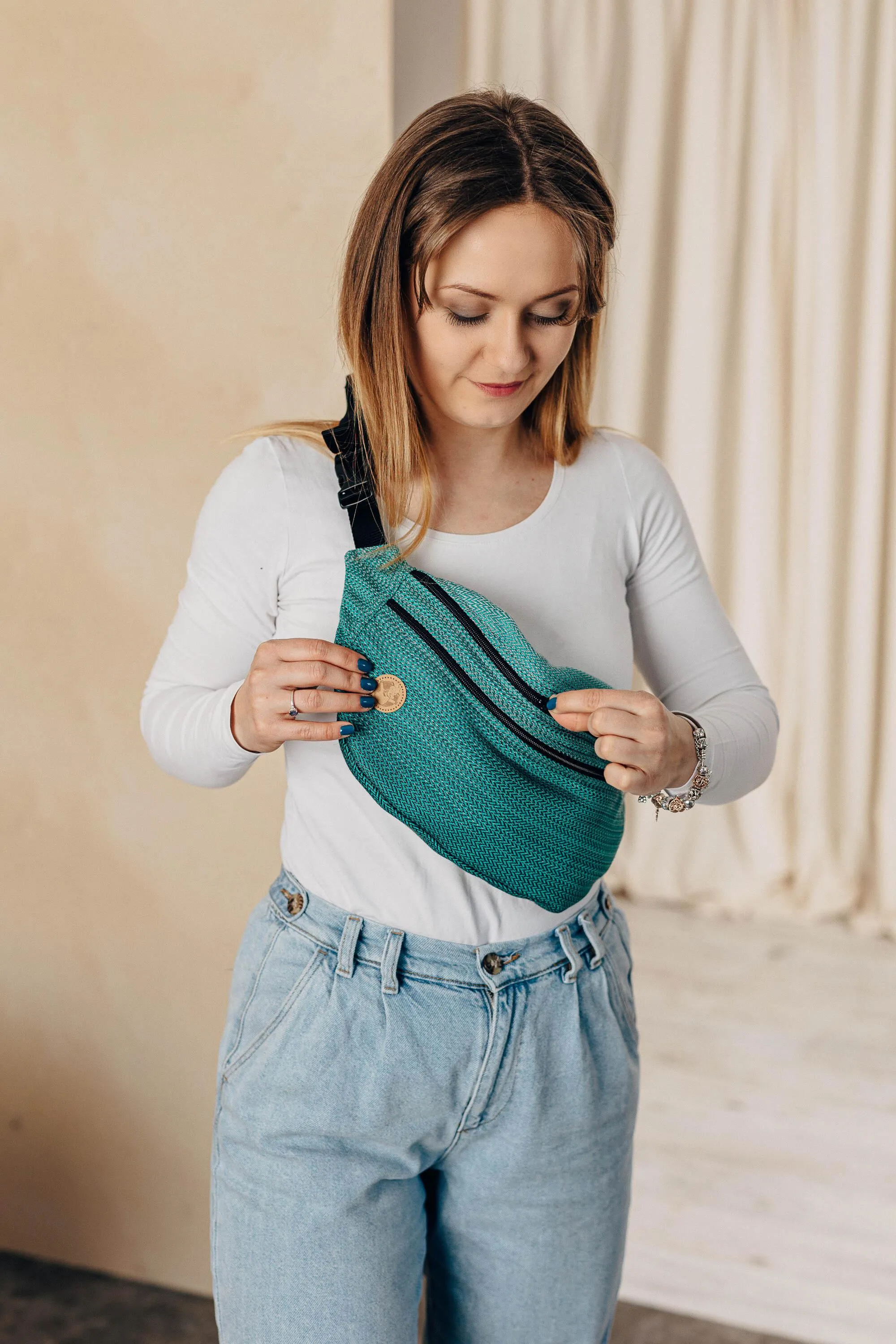 LennyLamb Waist Bag / Bum Bag Ombre Green