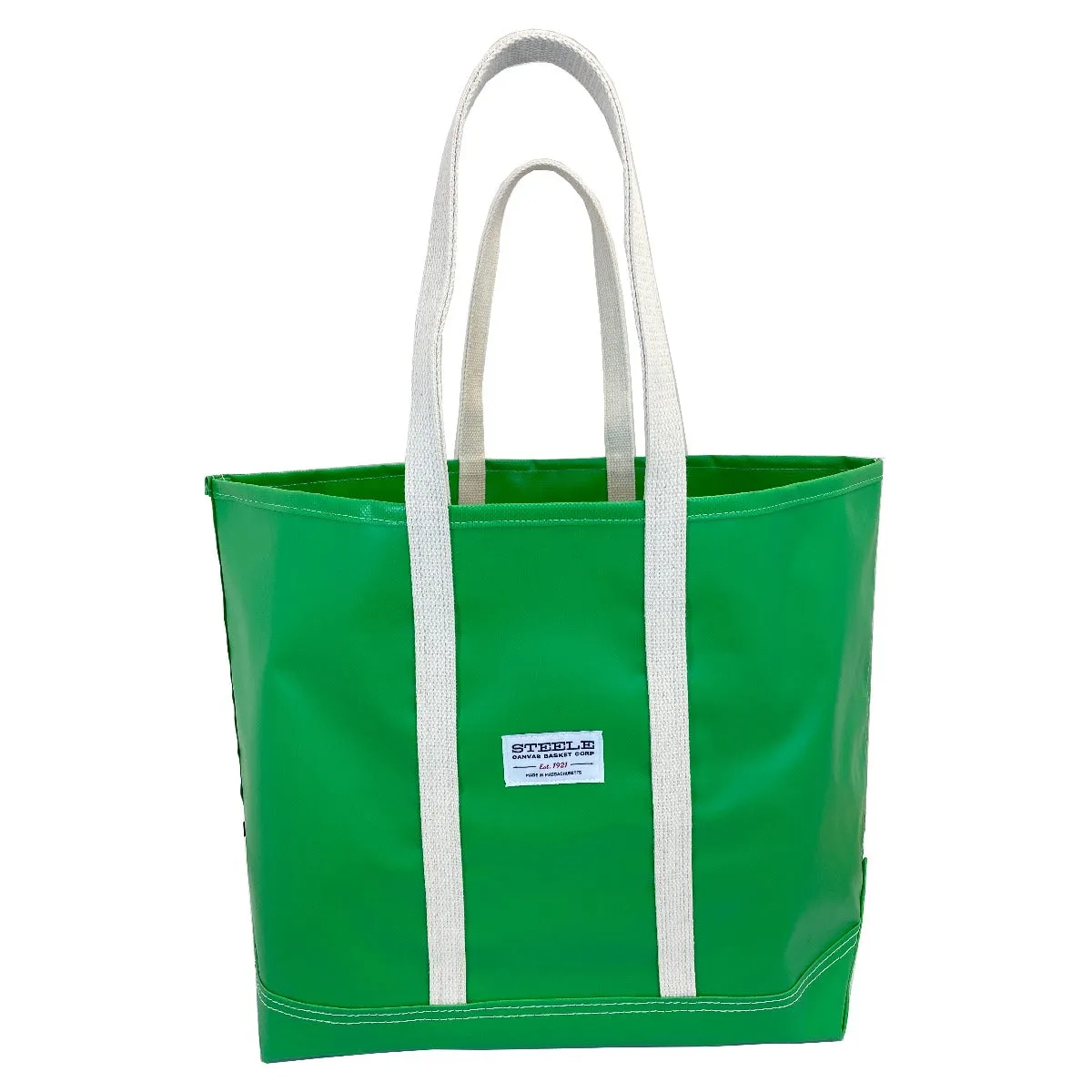 Lime Green Steeletex Beach Tote - Medium