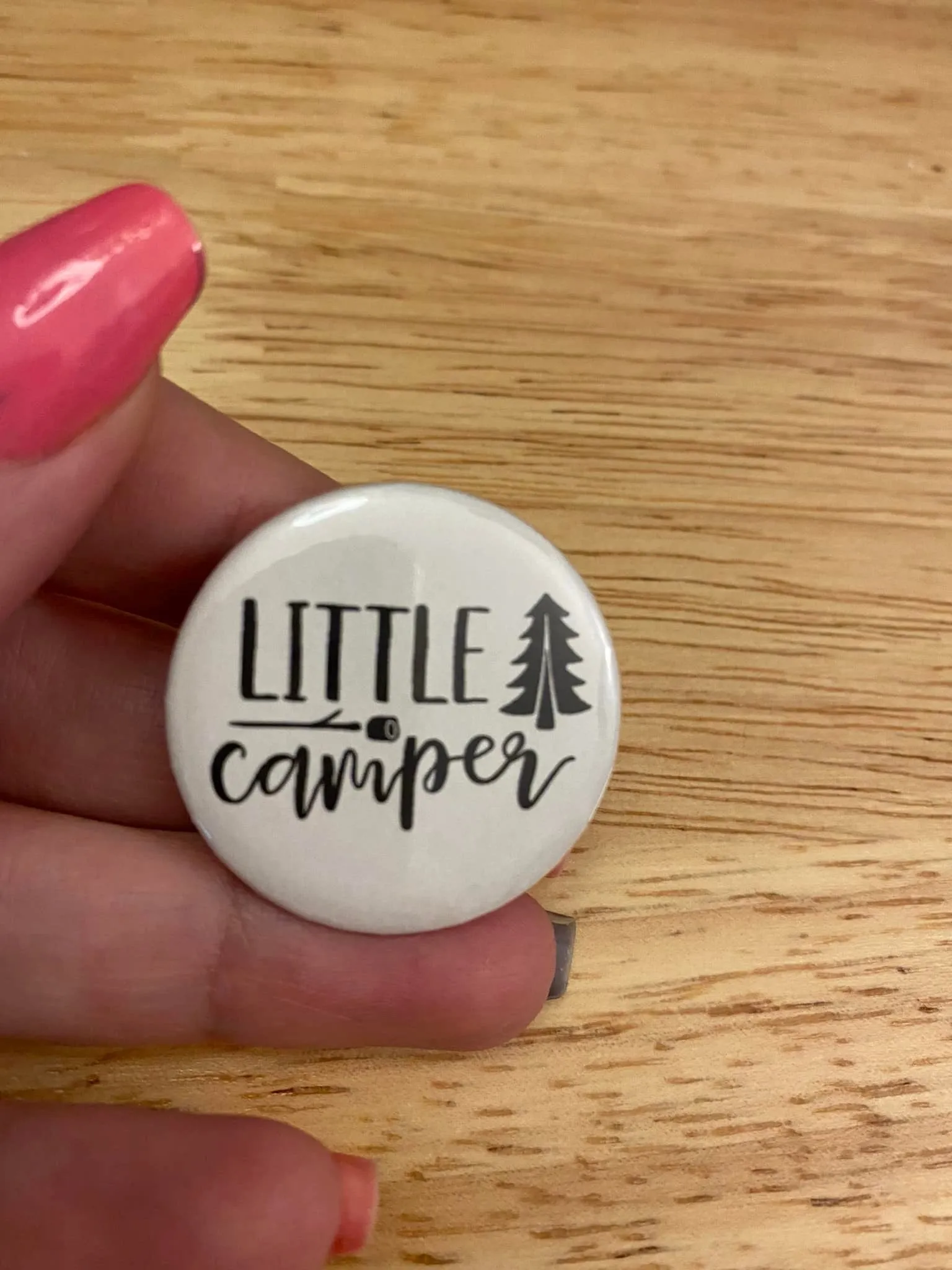 Little Camper 1.25" / 2.25" Button Pin