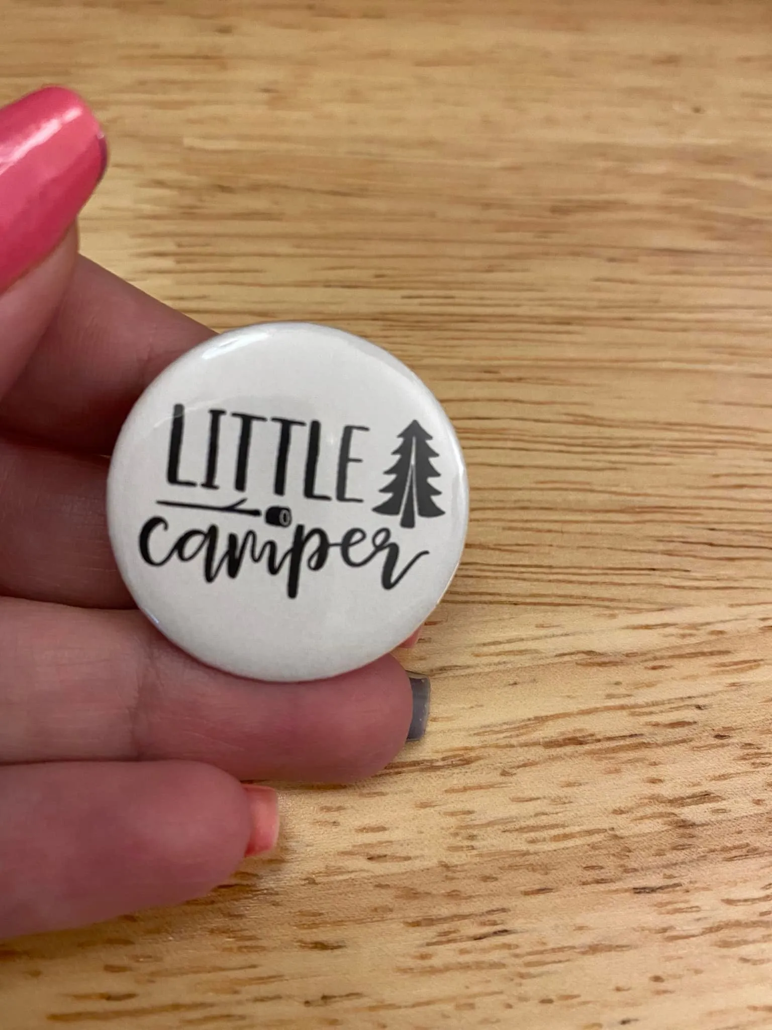 Little Camper 1.25" / 2.25" Button Pin