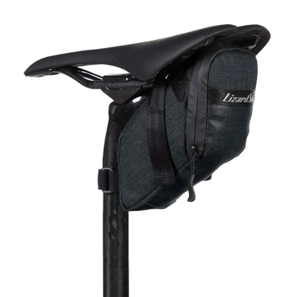 Lizard Skins Super Cache Saddle Bag  Jet Black