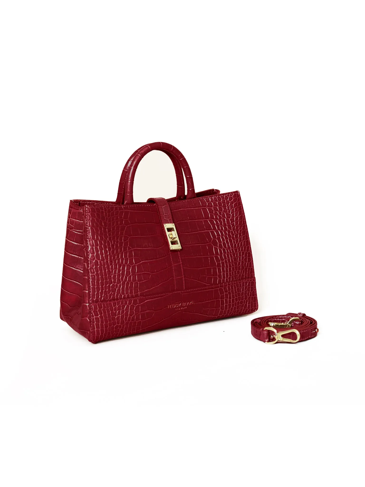 Lola Croco 10" - Dark Red