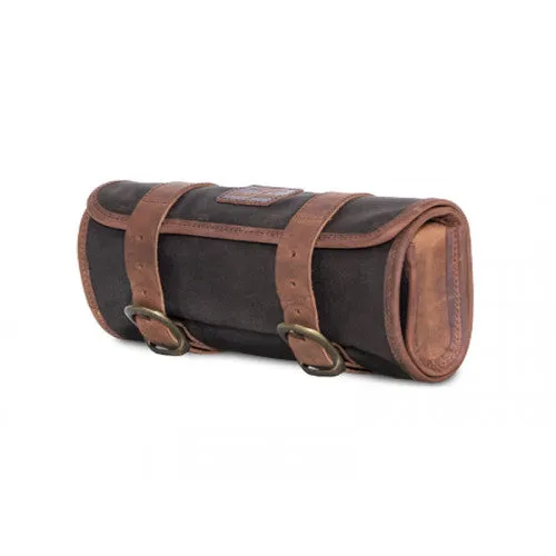 Longride Waxed Canvas Tool Roll Bag Khaki - 1.5 Liters