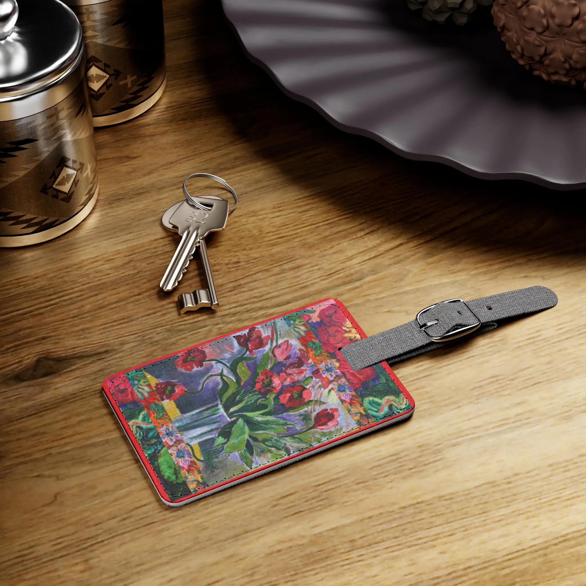 Luggage Tag: Poppy Party