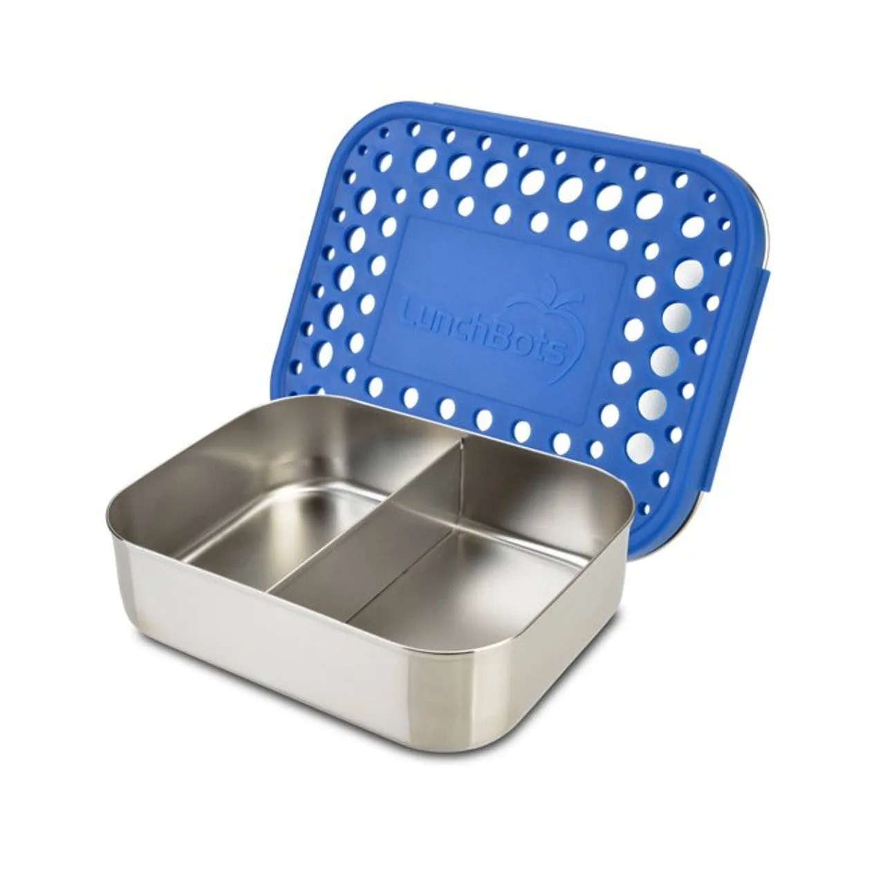 Lunchbots Medium DUO 2 Compartment Stainless Steel Bento Box - Multiple Colours Available