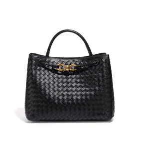 Maeve Large Woven Crossbody Bag