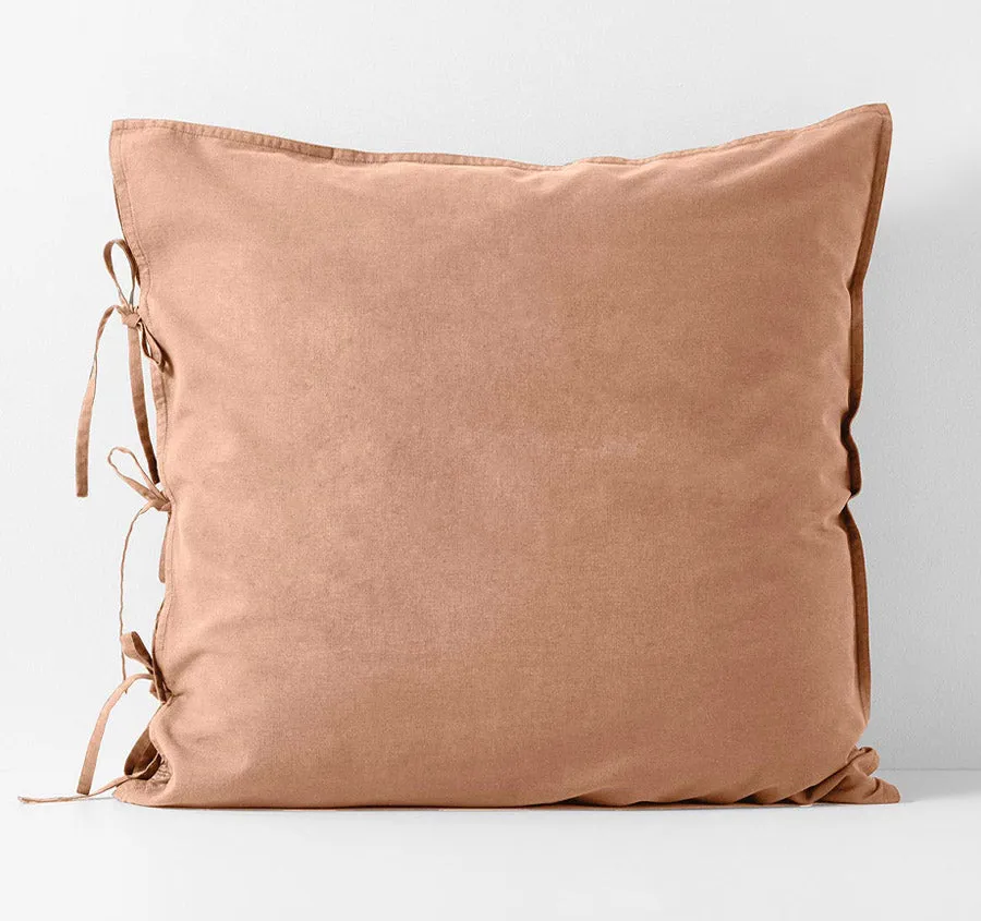 Maison Vintage European Pillowcase Hazelnut