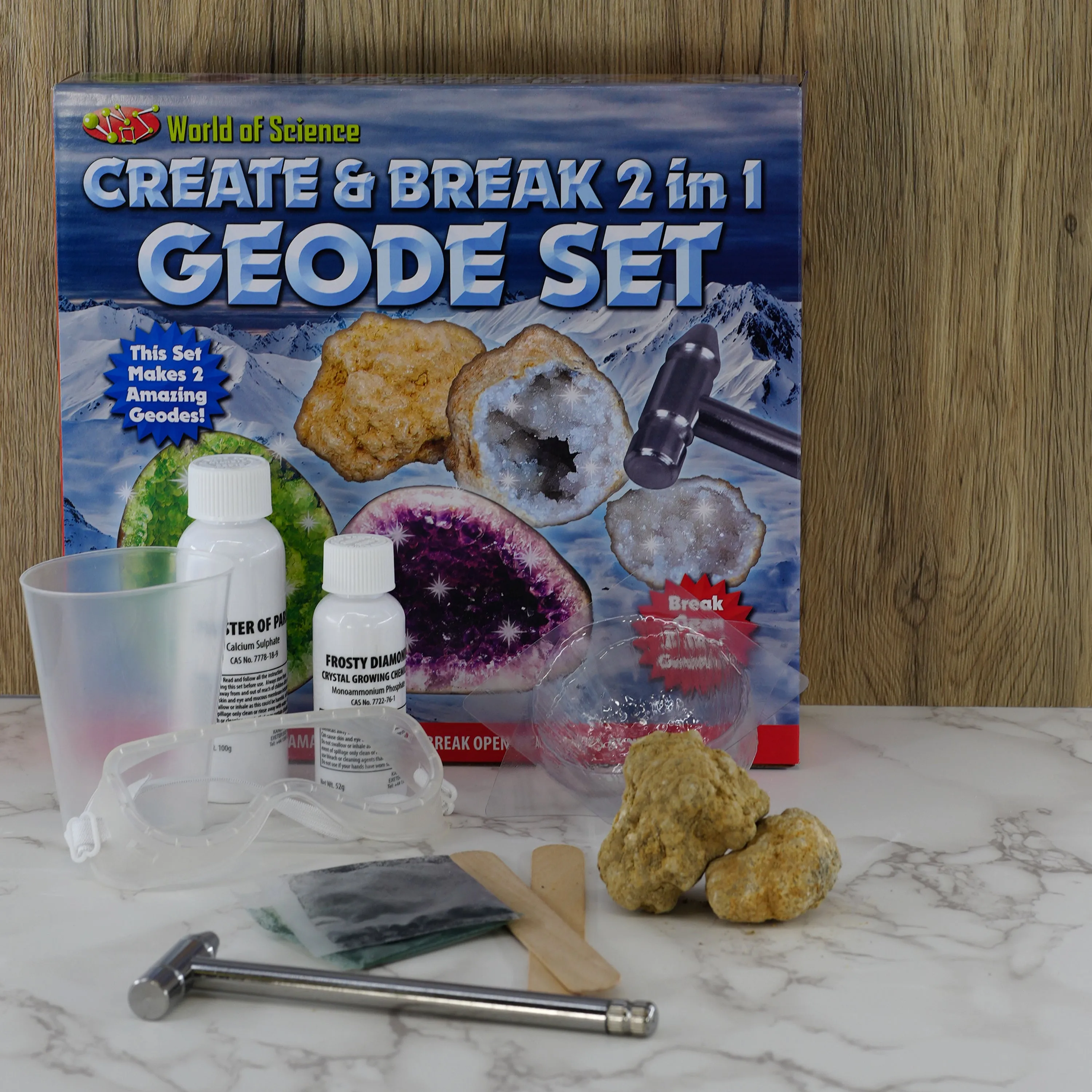 Make Your Own Geodes Science Set