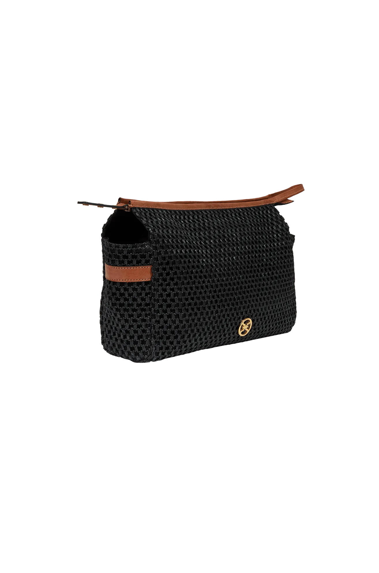 Mari Necessaire Clutch - Black