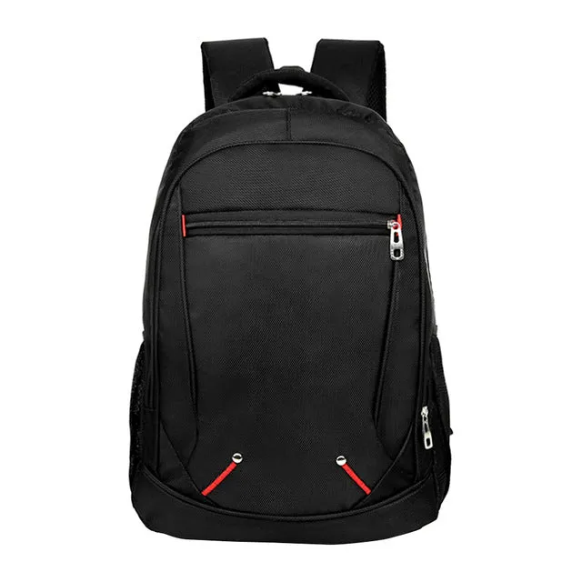 Men's Backpack Casual Solid Color Multi-functional