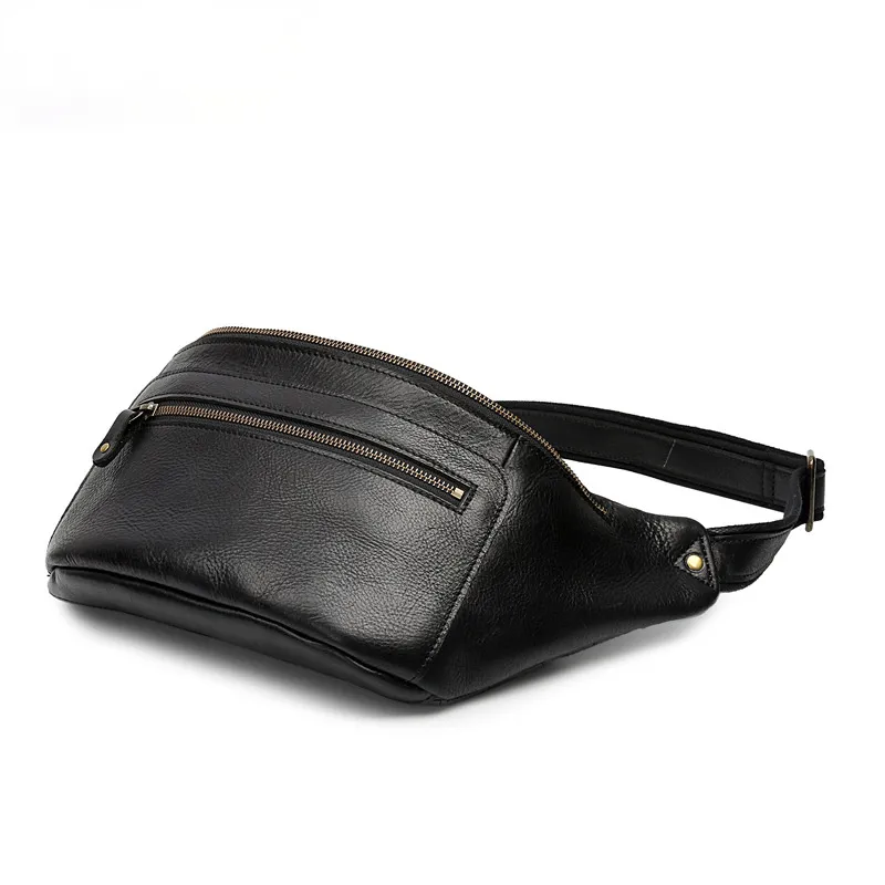 Men's Leather Waist Casual Bag 8725