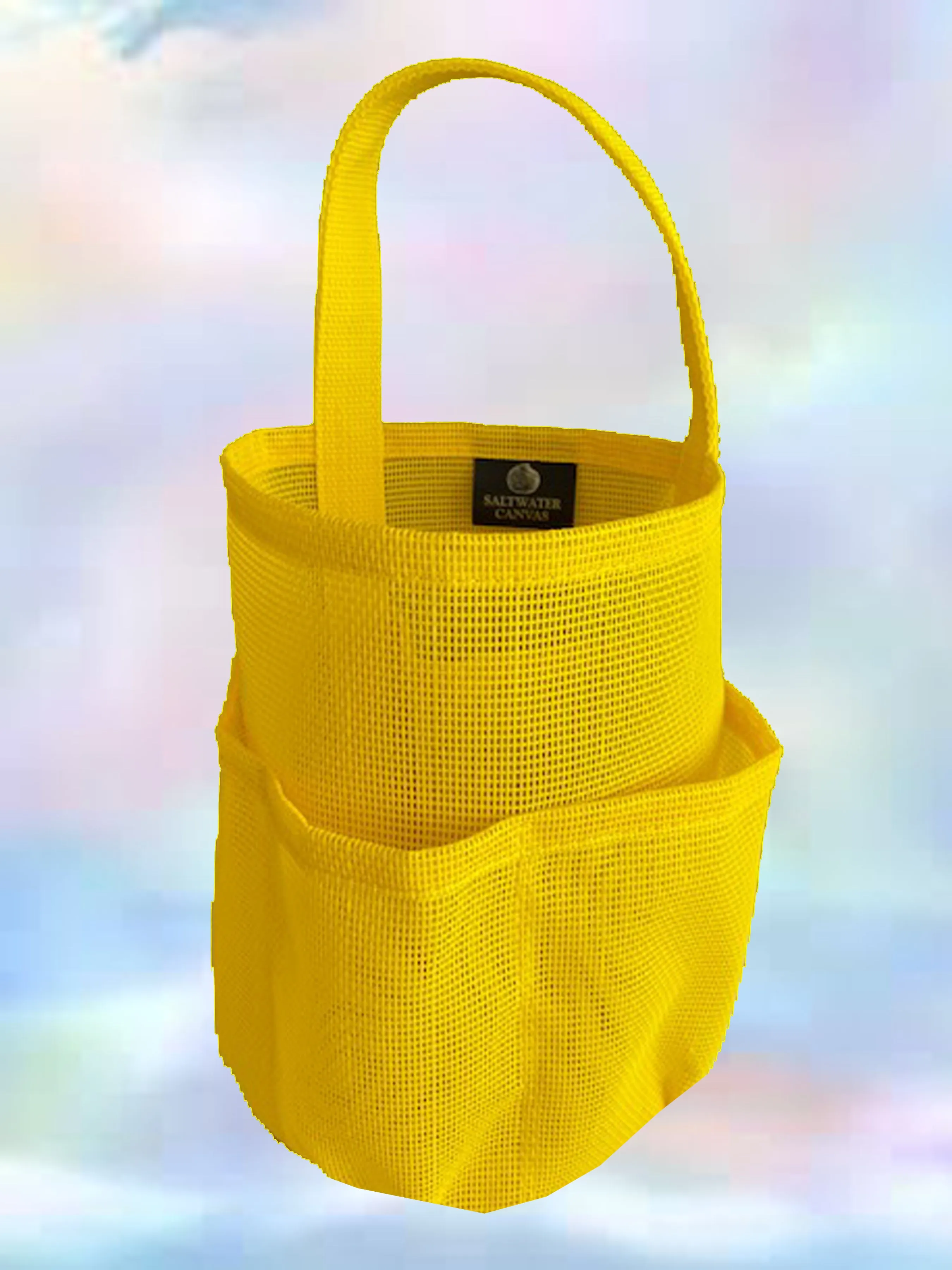 Mesh Shower Bag * Yellow