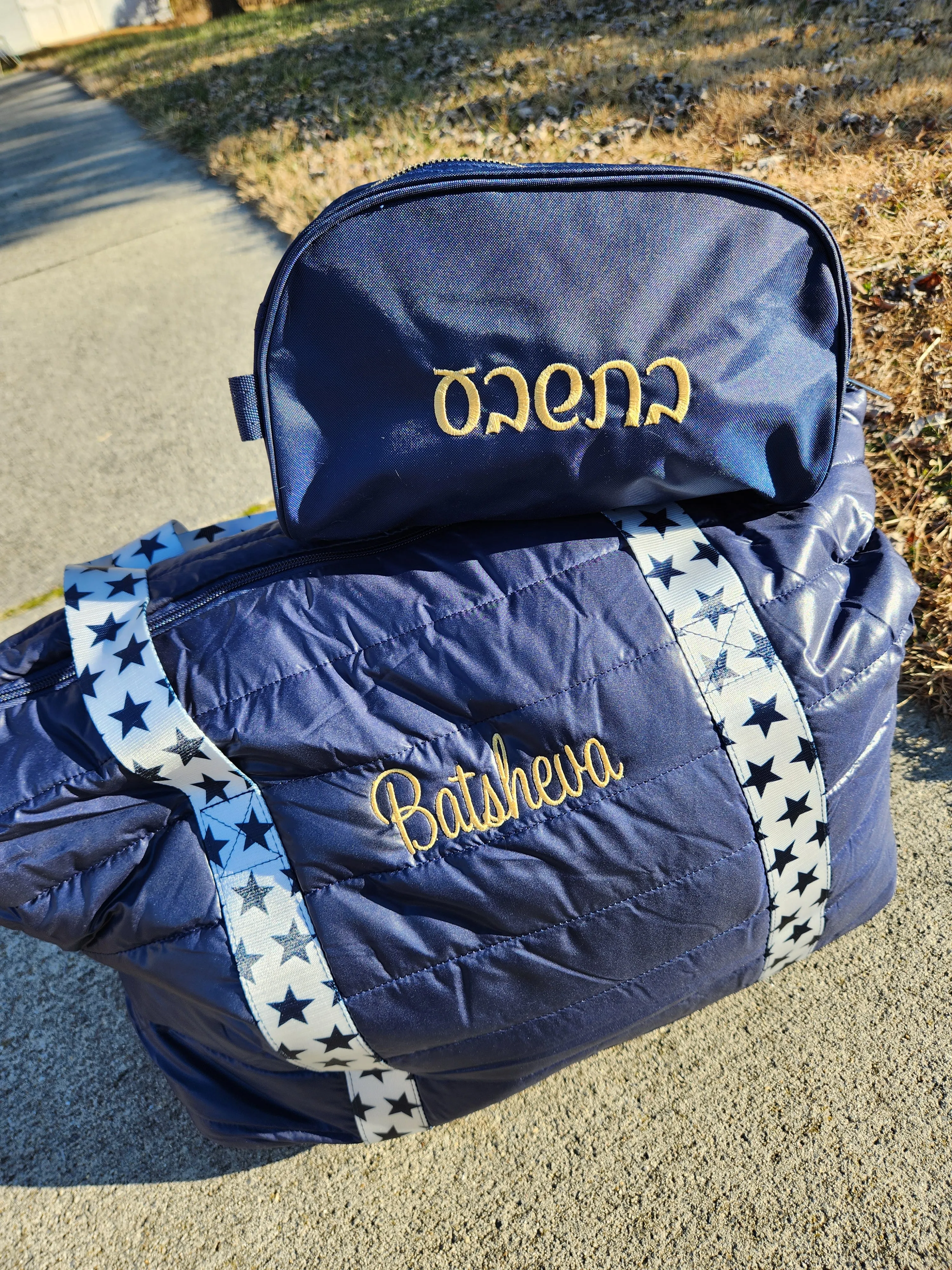 Midnight Navy Toiletry Bag