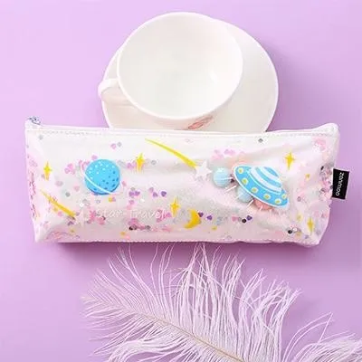 Milky Galaxy Cosmetic Bag