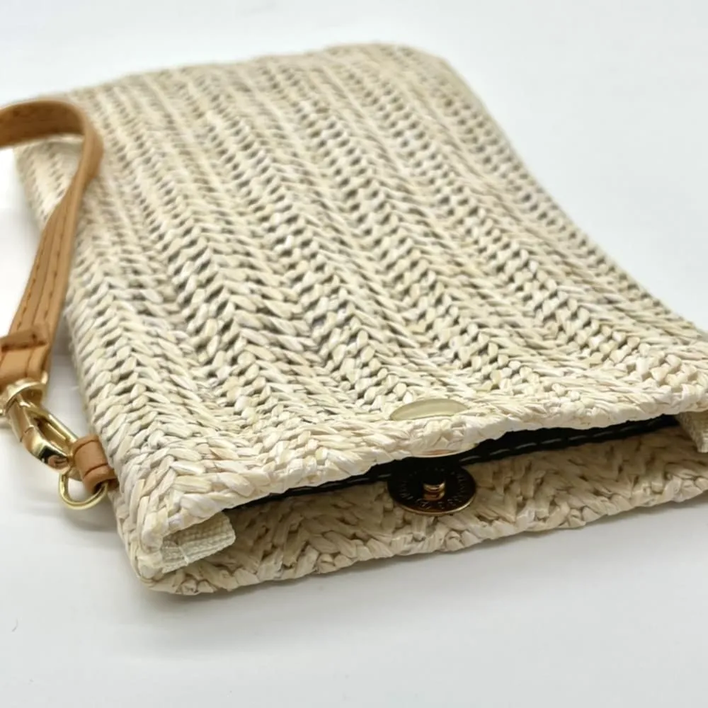 Mini Phone Crossbody Straw Bag