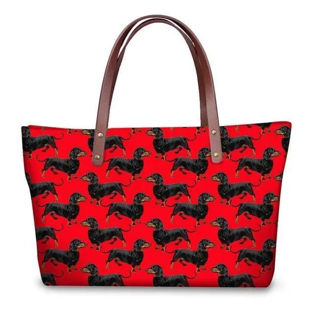 Molly Dachshund Shopper Bag