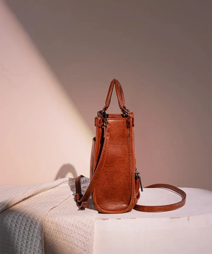 Montana West Hair-On Cowhide Mini Crossbody