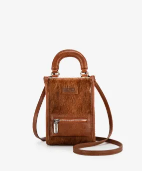 Montana West Hair-On Cowhide Mini Crossbody