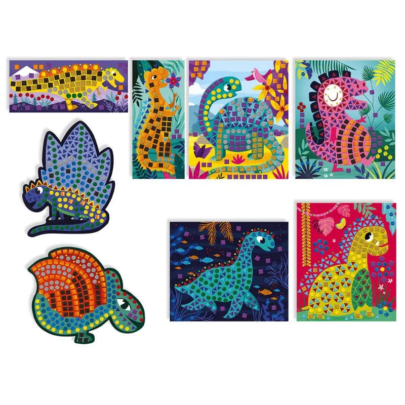 Mosaics Dinosaurs Craft Kit