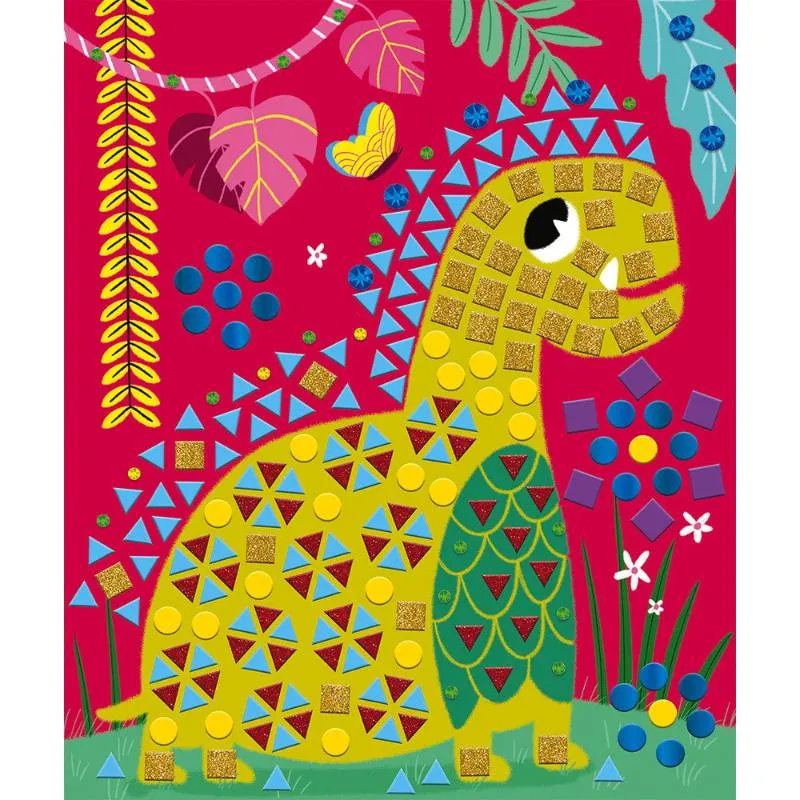 Mosaics Dinosaurs Craft Kit