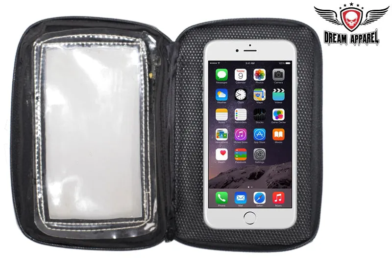 Motorcycle Magnetic Cell Phone & GPS Holder Tank Bag